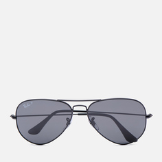 Солнцезащитные очки Ray-Ban Aviator Polarized, цвет чёрный