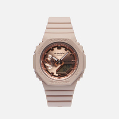 Наручные часы CASIO G-SHOCK GMA-S2100MD-4A, цвет розовый