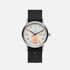 Наручные часы Timex x Coca-Cola Weekender, цвет бежевый