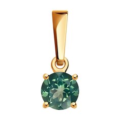 Подвеска SOKOLOV из золота с топазом