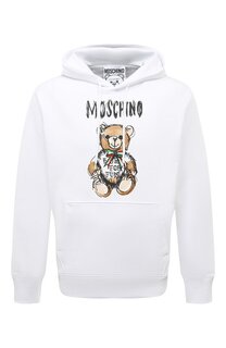 Хлопковое худи Moschino