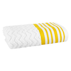 Полотенца полотенце махр. TAC Line 50х90см бело-желтое, арт.2786-21403