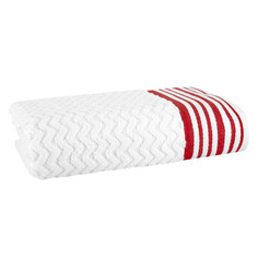 Полотенца полотенце махр. TAC Line 70х140см бело-красное, арт.2787-21406