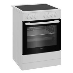 Плиты электрические плита электрическая HOTPOINT-ARISTON HS6V5PHW 4 конфорки, 60х60 см белая