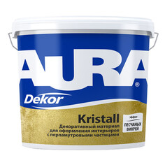 Покрытия декоративные штукатурка декоративная AURA Kristall 1кг, арт.ADP145