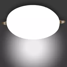 Светильник точечный светодиодный встраиваемый Apeyron круг под отверстие 5.5-10.5 мм 14 м² нейтральный белый свет цвет белый