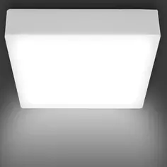 Светильник точечный светодиодный накладной Apeyron 06-44, 9.6 м², нейтральный белый свет, цвет белый
