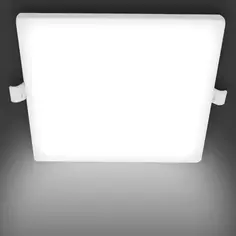 Светильник точечный светодиодный встраиваемый Apeyron 06-32 под отверстие 155 мм, 16 м², нейтральный белый свет, цвет белый
