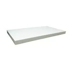 Столешница для ванной Scandi SC-60B 60x4x47 см, искусственный камень, цвет белый Без бренда
