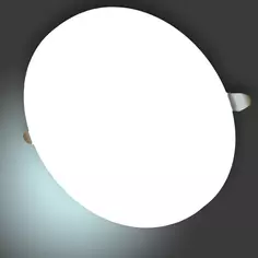 Светильник точечный светодиодный встраиваемый Apeyron под отверстие 5.5-10.5 мм 18 м² холодный белый свет цвет белый