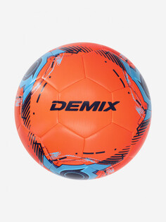 Мяч футбольный Demix DF600 Hybrid IMS, Оранжевый