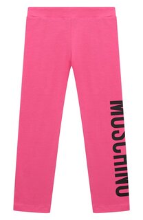 Хлопковые легинсы Moschino