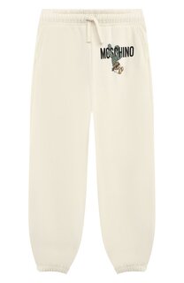Хлопковые джоггеры Moschino