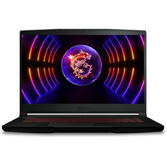 Ноутбук MSI Thin GF63 12UCX-1048XRU Black 9S7-16R821-1048 (Intel Core i5-12450H 3.3 GHz/8192Mb/256Gb SSD/nVidia GeForce RTX 2050 4096Mb/Wi-Fi/Bluetooth/Cam/15.6/1920x1080/No OS)