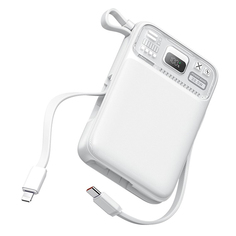 Внешний аккумулятор Wiwu Power Bank Wi-P016 10000mAh White 6976195096248