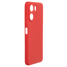 Чехол Zibelino для Xiaomi Redmi 13C 4G / Poco C65 4G Soft Matte с микрофиброй Red ZSMF-XIA-RDM-13C-RED