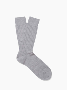 Cotton Ribbed Sock Носки Sunspel