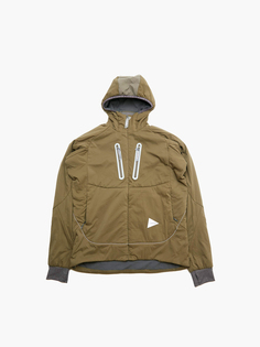 Alpha AIR hoodie Куртка, 100% нейлон, размер L, хаки AND Wander