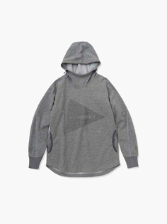 Sweat hoodie Худи, 65% хлопок, 35% полиэстер, размер M, серый AND Wander