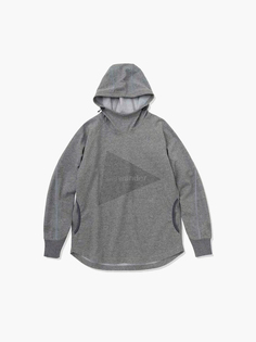 Sweat hoodie Худи, 65% хлопок, 35% полиэстер, размер XL, серый AND Wander