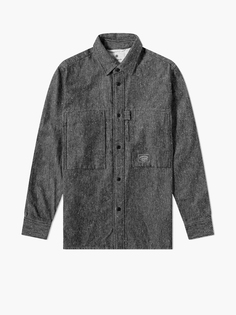 Camping Flannel Utility Shirt Рубашка, муж, размер M, черный Snow Peak