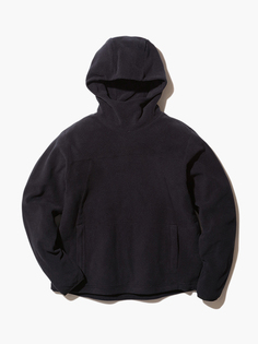 Micro Fleece Hoodie Анорак, муж, размер M, черный Snow Peak