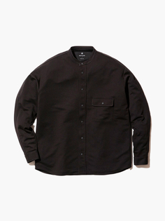 Pe/Wo Grid Shirt Рубашка, муж, размер L, черный Snow Peak