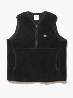 Wool Fleece Vest Жилет, муж, размер M, черный Snow Peak