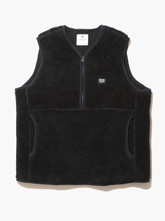 Wool Fleece Vest Жилет, муж, размер L, черный Snow Peak