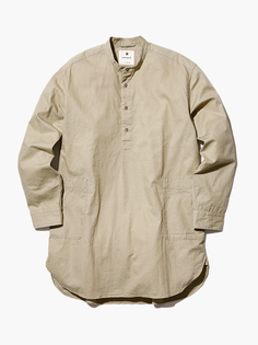 OG Cotton Poplin Sleeping Shirt Рубашка, муж, размер M, бежевый Snow Peak