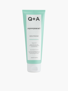 Очищающий гель для лица Q+A PEPPERMINT 125мл