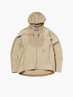 Trek jacket 2 Куртка-ветровка, 88% нейлон, 12% ПУ, размер M, бежевый AND Wander