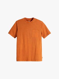 Футболка Levis SS POCKET TEE RLX ORANGE