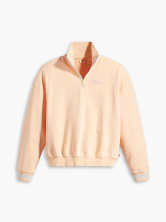 Толстовка Levis 1/4 GRAPHIC RUE 1/4 ZIP CREW NEUTRALS