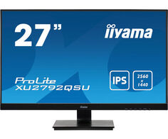 Монитор 27" Iiyama XU2792QSU-1 XU2792QSU-B1 2560x1440, IPS, LED, 16:9, матовый, 350cd/m², 178°/178°,