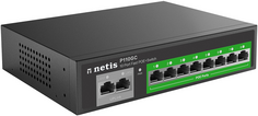 Коммутатор неуправляемый netis P110GC 10-портовый PoE+ Gigabit Ethernet/8*PoE+ порта 802.3af/802.3at