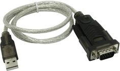 Кабель-адаптер ORIENT AM/DB9М USS-101N USB -> Serial (COM) RS232, 0,8 м, chipset Prolific PL2303TA,