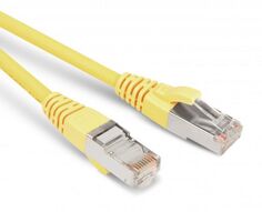 Кабель патч-корд F/UTP 5e кат. 0,5м. Hyperline PC-LPM-STP-RJ45-RJ45-C5e-0.5M-LSZH-YL LSZH, желтый