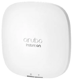 Точка доступа Aruba Instant On AP22 (RW) R4W02A Wi-Fi 802.11ax, 2.4/5 ГГц, до 1200 Мбит/с, 2x2 MIMO, 1xLAN 1000 Мбит/сек, PoE
