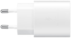 Зарядное устройство сетевое Samsung EP-TA800NWEGRU для мобильных устройств с функцией быстрой зарядки Power Delivery, 25Вт (USB Type-C порт, без кабел