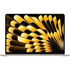 Ноутбук Apple MacBook Air 15 2880x1864, 8Гб, SSD 256Гб, macOS, Starlight, 1.51 кг MQKU3RU, A