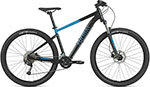 Велосипед Format 1412, 27.5, (27,5, 9 скоростей, рост. L) 2023, черный-мат/синий-мат (RBK23FM27356)