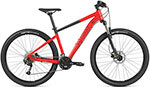 Велосипед Format 1413, 27.5, (27,5, 18 скоростей, рост. S) 2023, красный-мат/черный-мат (IBK23FM27365)