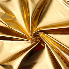 Лоскут для рукоделия однотонный, 50 × 50 см, цвет золотой NO Brand