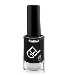 Лак для ногтей gel finish тон 10 черный Luxvisage