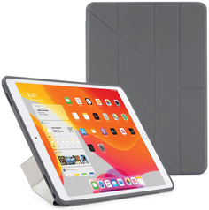 Pipetto Чехол для iPad 10.2" Origami Case, серый