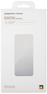 moonfish Стекло защитное Corning для iPhone 14 Pro Max, Full Screen FULL GLUE, черный