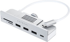 Satechi Док-станция 3хUSB-A + USB-C + micro/SD для iMac 2021, серый