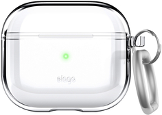 Elago Чехол Clear Hang для AirPods 3, пластик, прозрачный