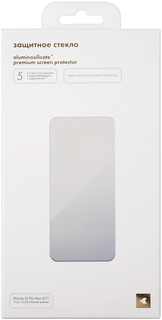 moonfish Стекло защитное Corning для iPhone 12 Pro Max Full Screen FULL GLUE, черный